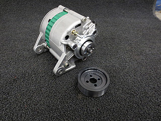 Alternator rear drive